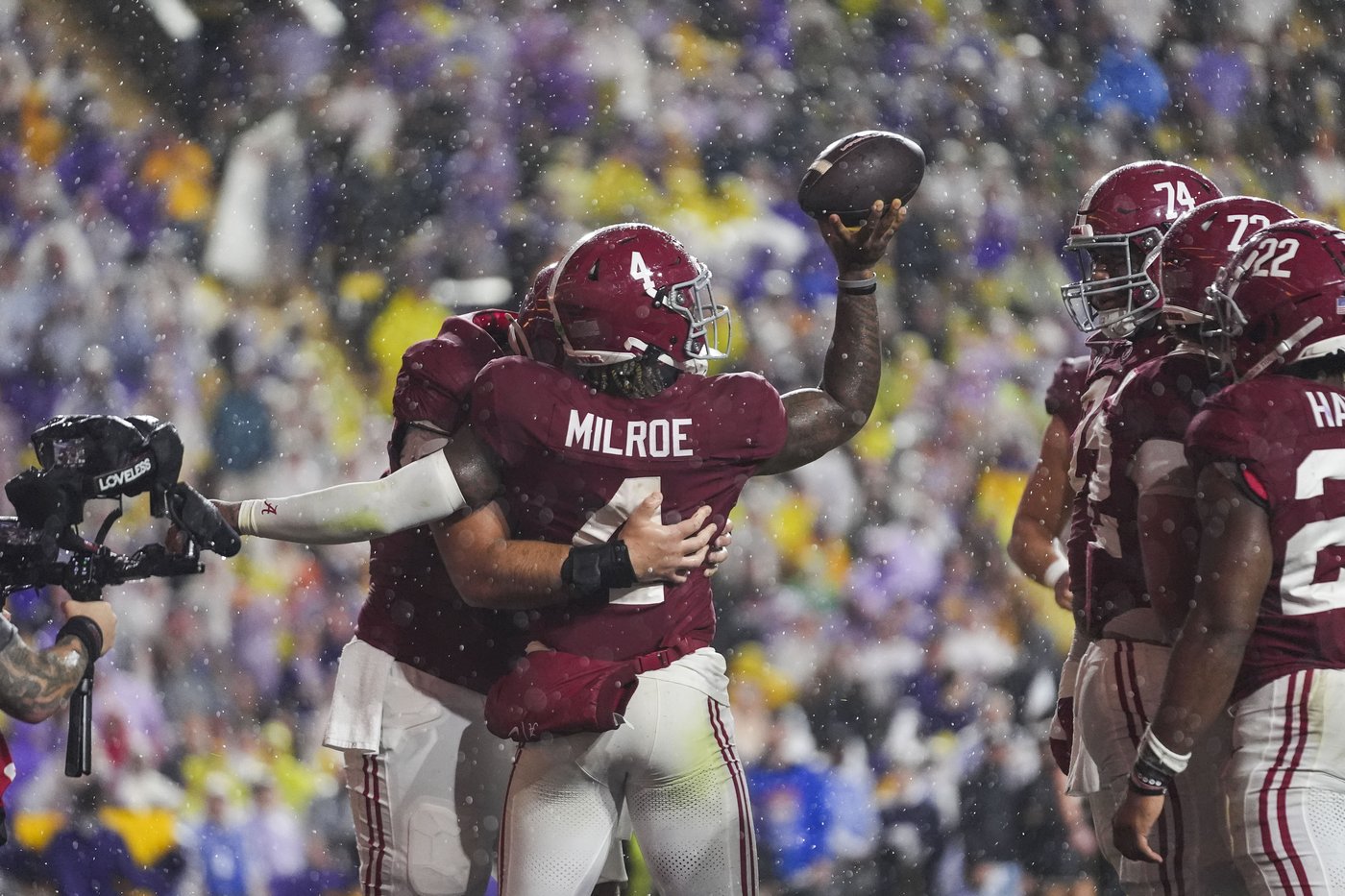 Jalen Milroe runs for career-high 185 yards and 4 TDs as No. 11 Alabama thrashes No. 14 LSU 42-13 | iNFOnews.ca Jalen Milroe runs for career-high 185 yards and 4 TDs as No. 11 Alabama thrashes No. 14 LSU 42-13 | iNFOnews.ca