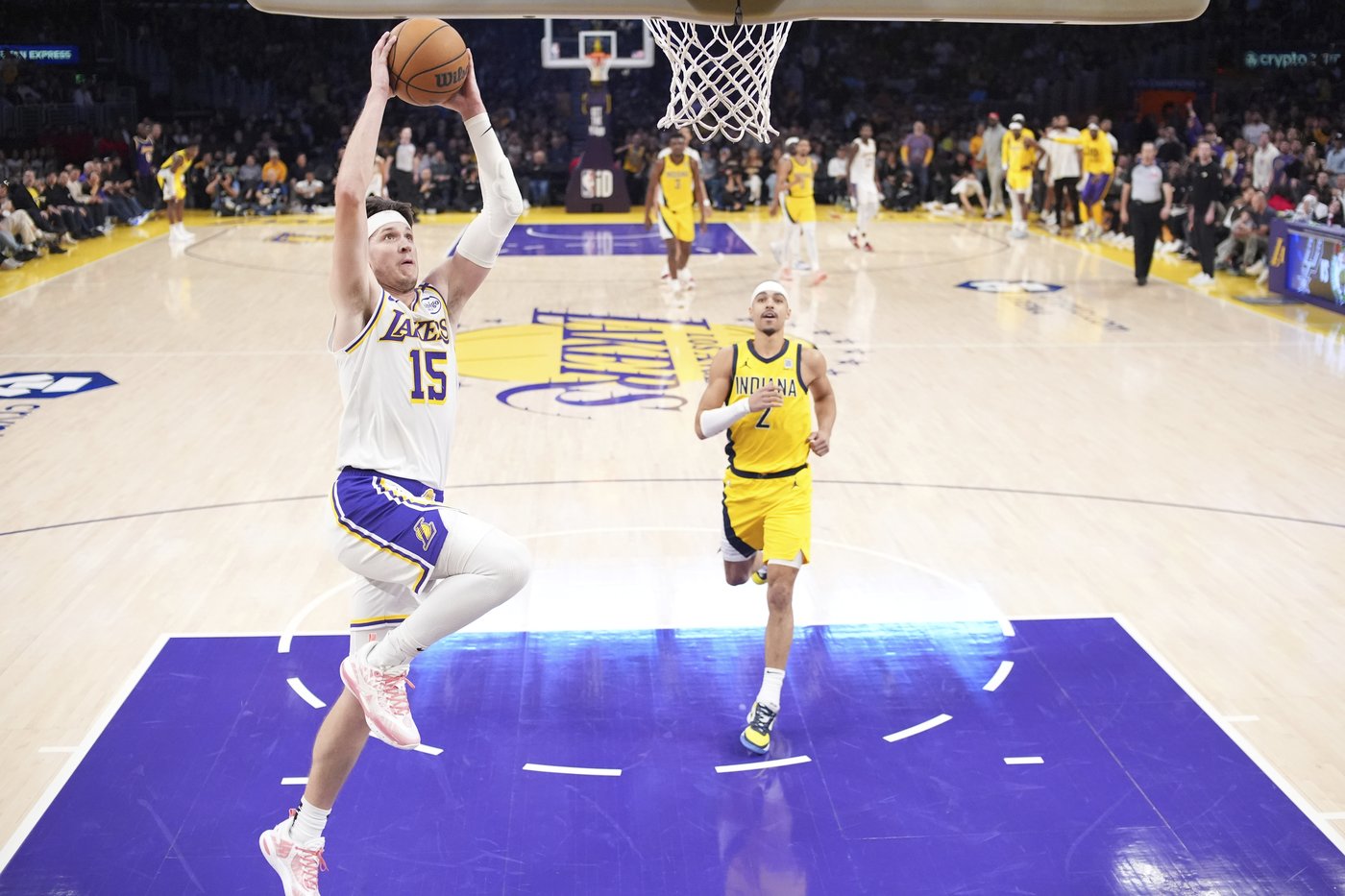 Austin Reaves enters hallowed Lakers territory with his 45-point barrage against the Pacers | iNFOnews.ca