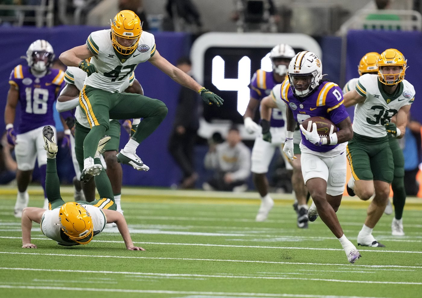 Nussmeier throws for 304 yards and 3 TDs as LSU beats Baylor 44-31 in Texas Bowl | iNFOnews.ca Nussmeier throws for 304 yards and 3 TDs as LSU beats Baylor 44-31 in Texas Bowl | iNFOnews.ca