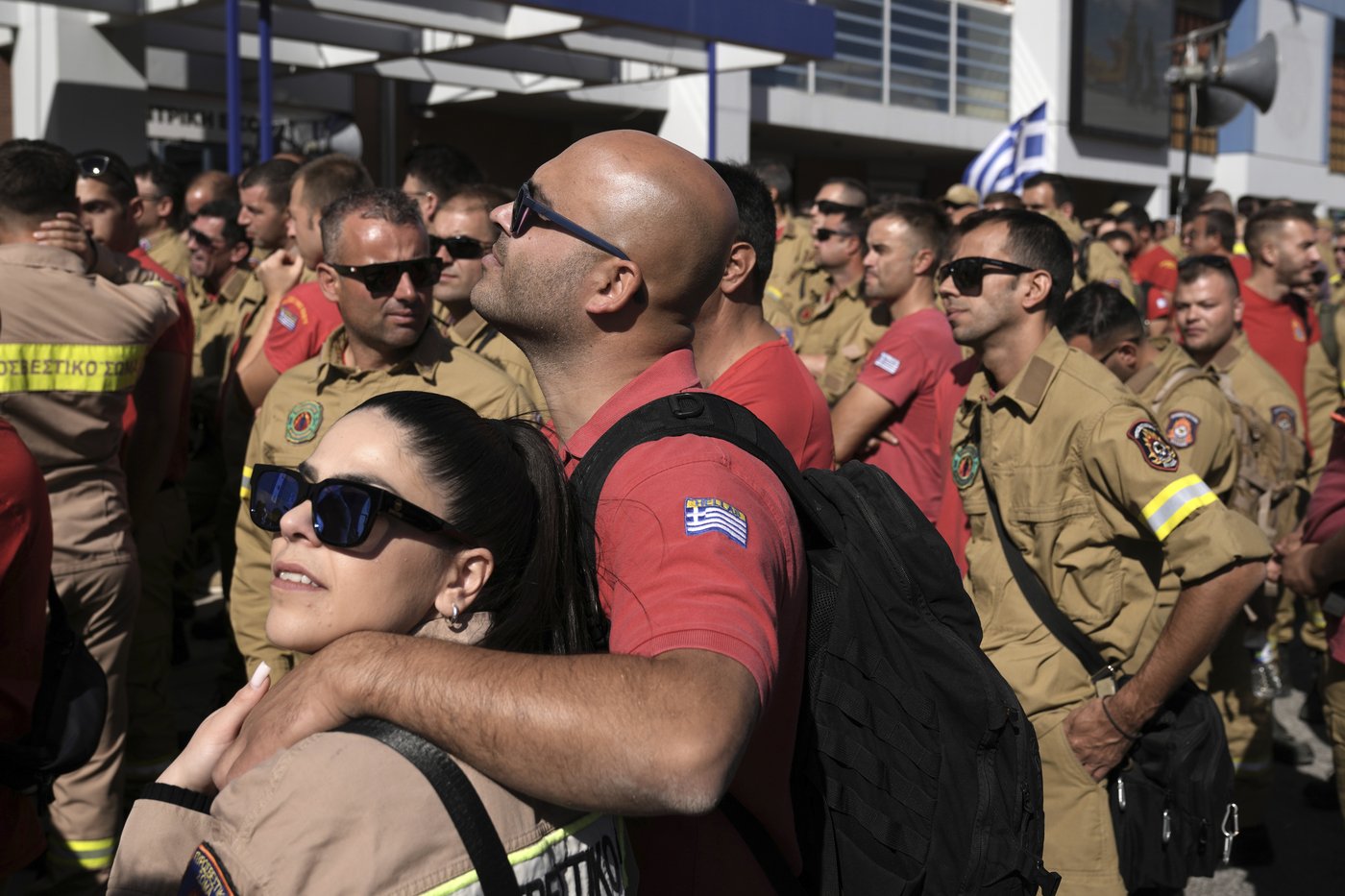 As summers get hotter, Greece's seasonal firefighters protest for permanent jobs | iNFOnews.ca As summers get hotter, Greece's seasonal firefighters protest for permanent jobs | iNFOnews.ca