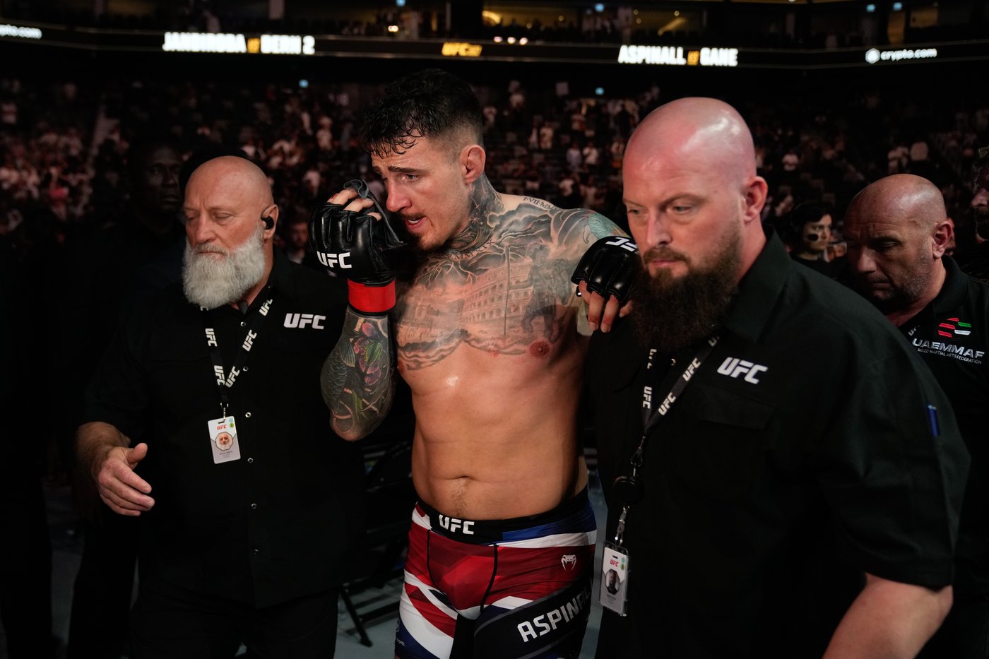 UFC 321 main event ruled a no-contest after Ciryl Gane accidental eye poke to champion Tom Aspinall | iNFOnews.ca UFC 321 main event ruled a no-contest after Ciryl Gane accidental eye poke to champion Tom Aspinall | iNFOnews.ca