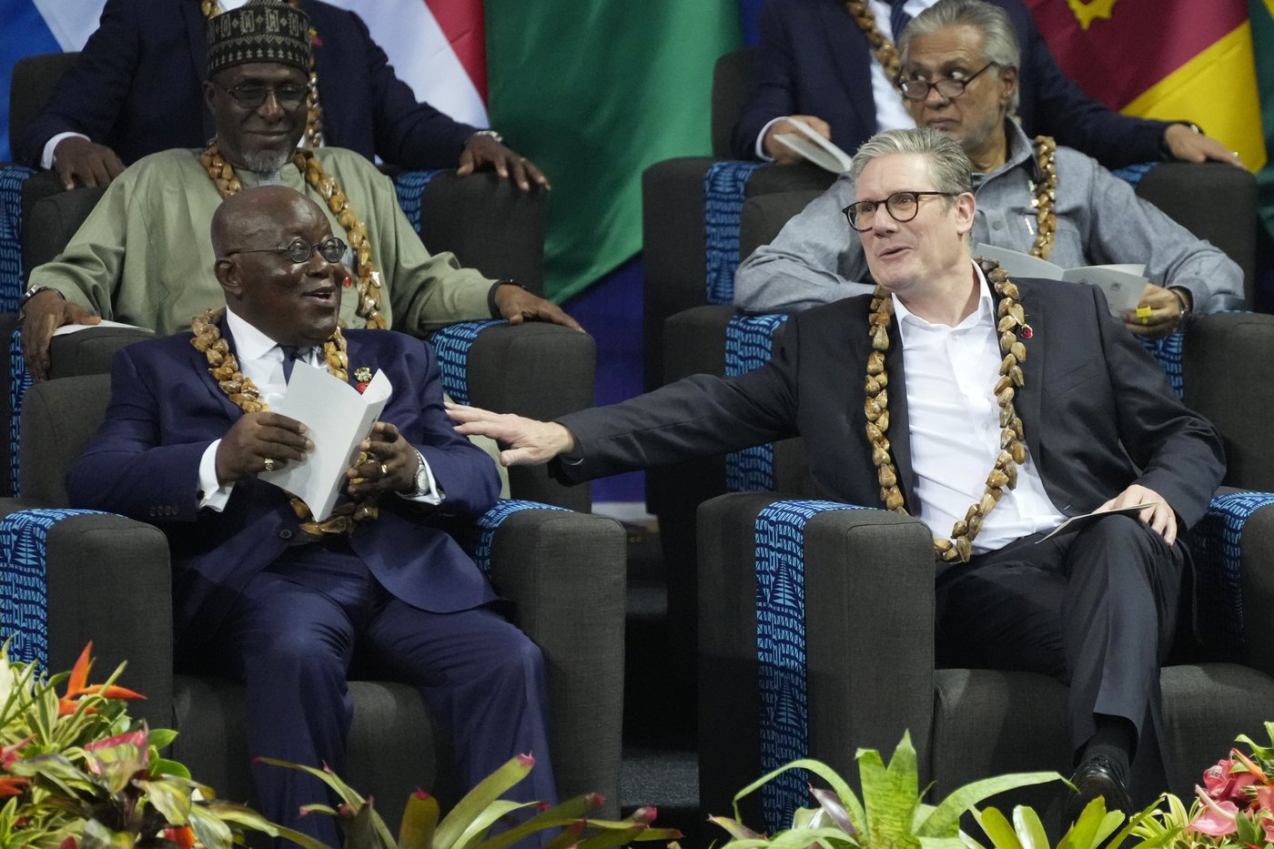 King Charles tells summit the past can't be changed as leaders ask Britain to reckon with slavery | iNFOnews.ca King Charles tells summit the past can't be changed as leaders ask Britain to reckon with slavery | iNFOnews.ca