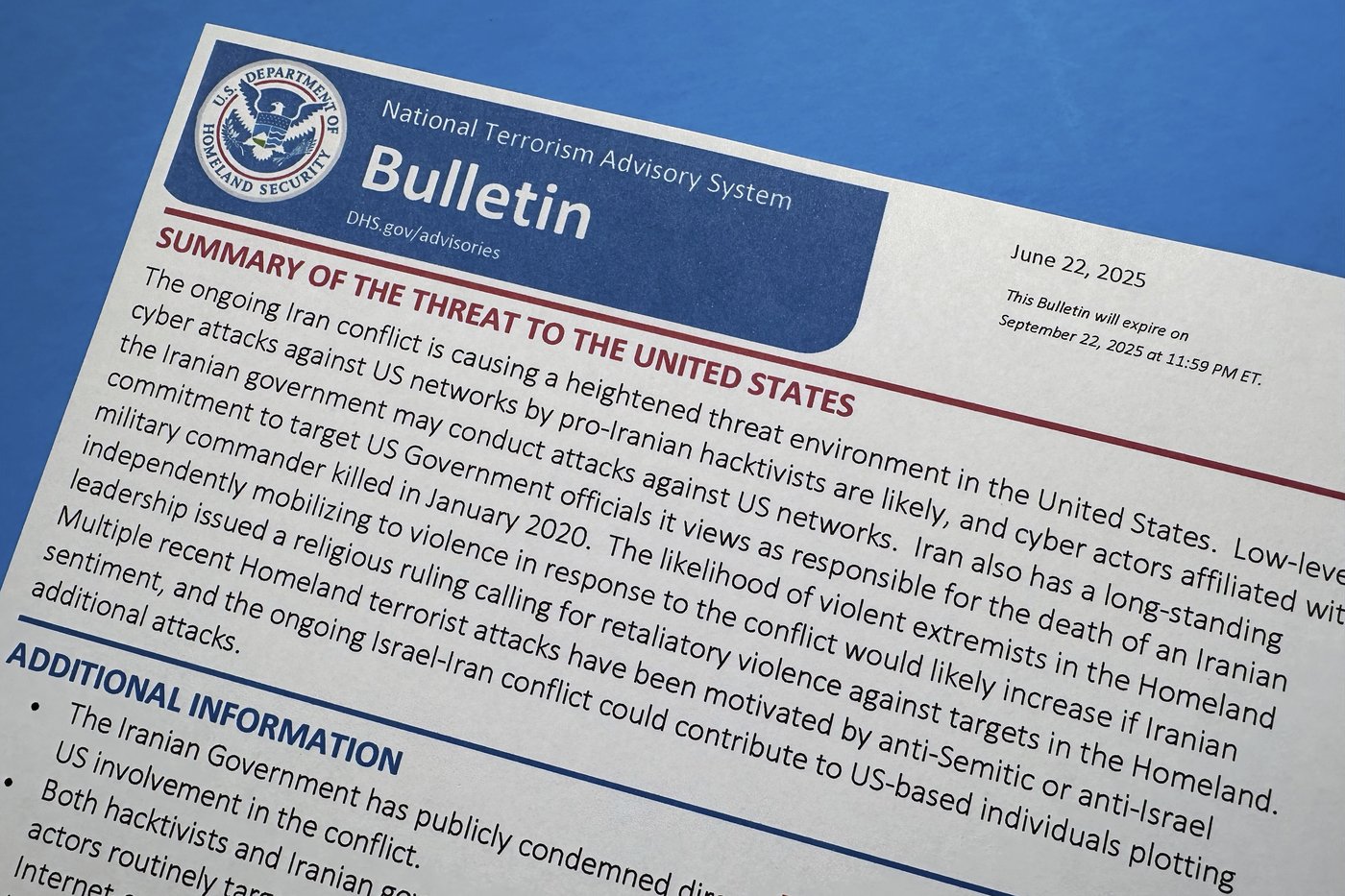 As US cities heighten security, Iran's history of reprisal points to murder-for-hire plots | iNFOnews.ca