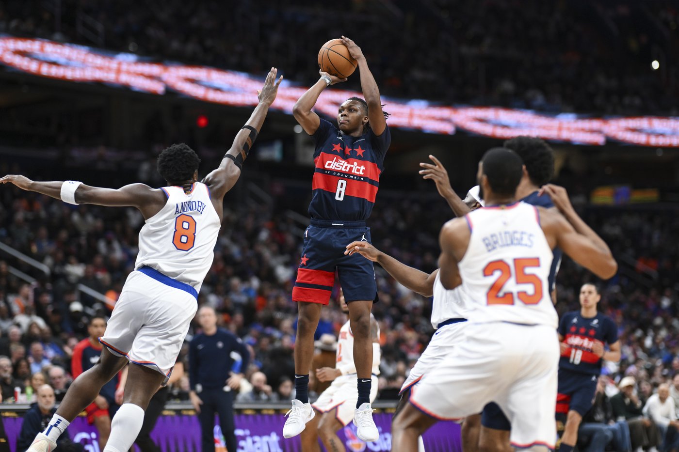 Jalen Brunson scores season-high 55 points in Knicks' 136-132 overtime win vs Wizards | iNFOnews.ca Jalen Brunson scores season-high 55 points in Knicks' 136-132 overtime win vs Wizards | iNFOnews.ca