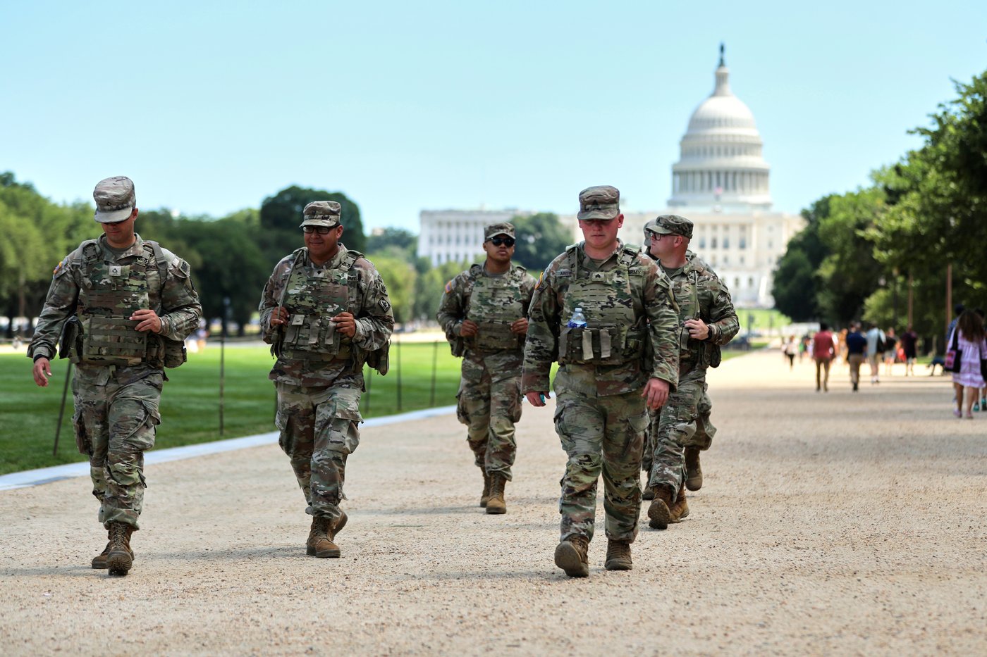 National Guard troops on DC streets for Trump's crackdown will start carrying guns | iNFOnews.ca