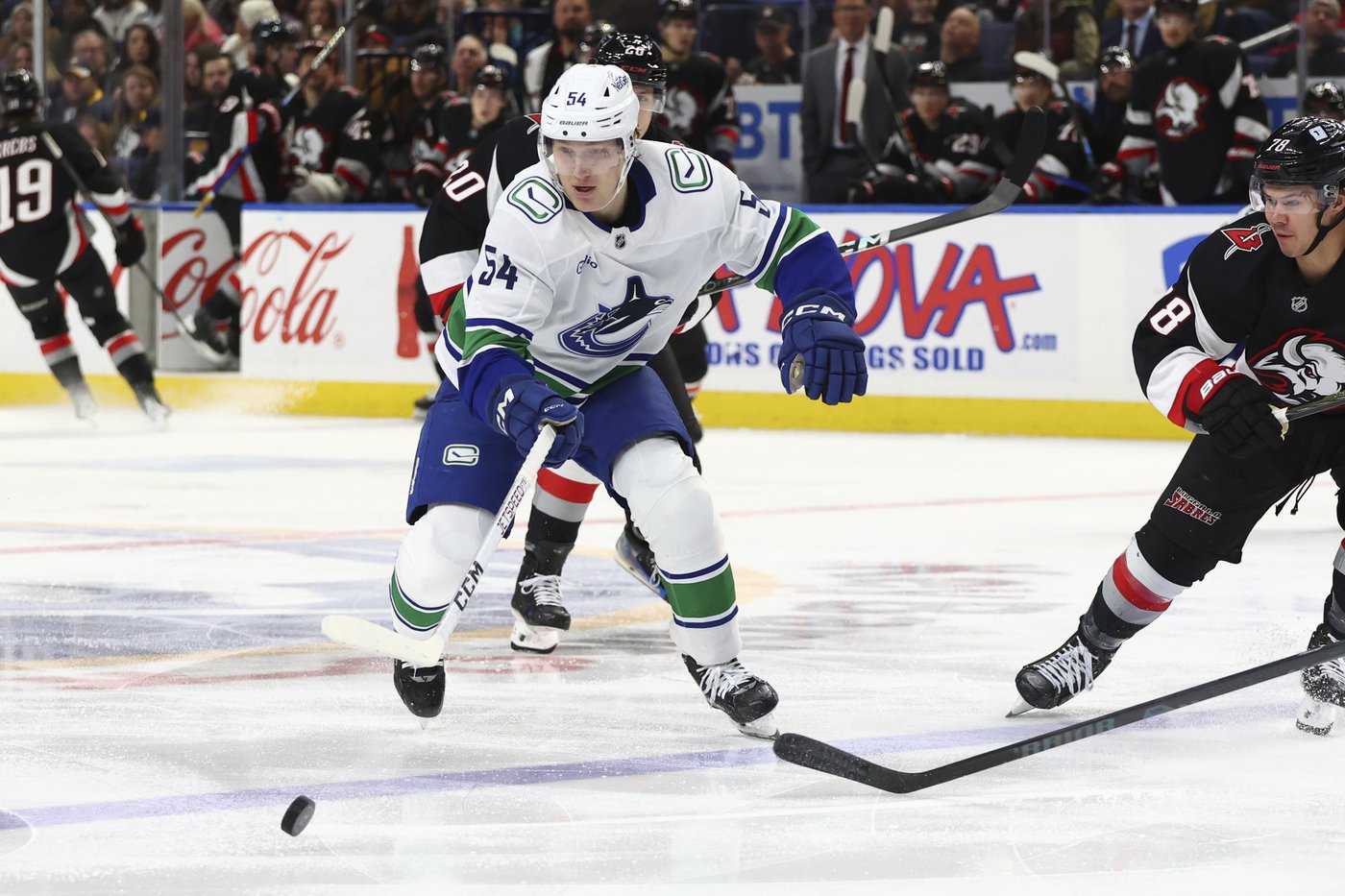 Conor Garland scores 2 including OT winner as Canucks rally to beat Sabres 4-3 | iNFOnews.ca Conor Garland scores 2 including OT winner as Canucks rally to beat Sabres 4-3 | iNFOnews.ca