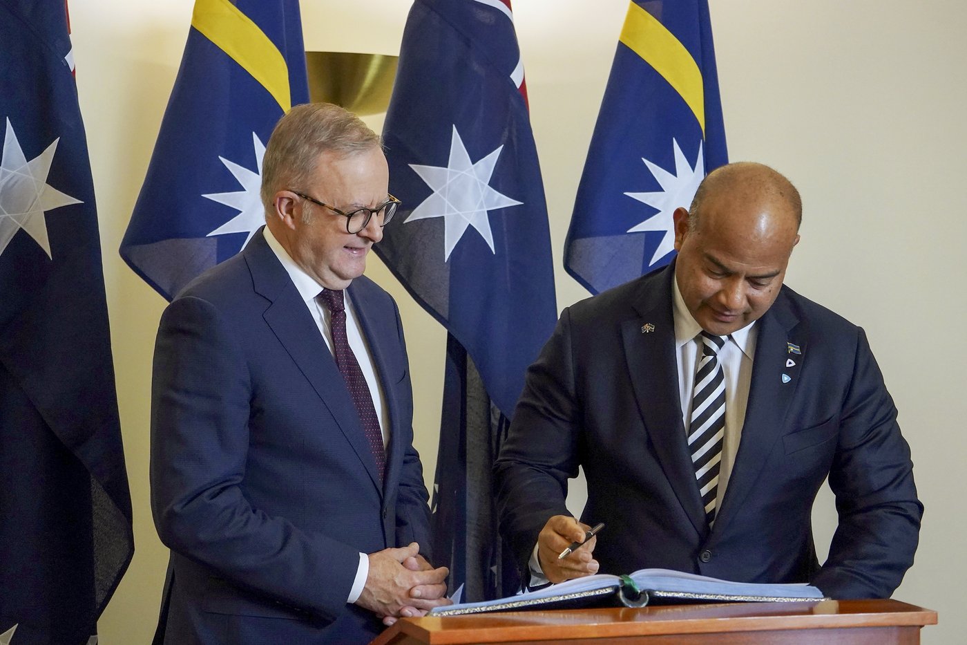 Nauru agrees to give Australia a veto right over a range of pacts with third nations including China | iNFOnews.ca Nauru agrees to give Australia a veto right over a range of pacts with third nations including China | iNFOnews.ca