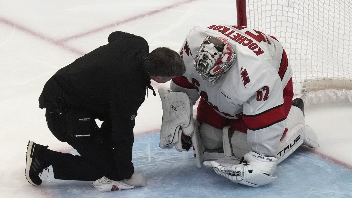 Hurricanes wait on status of injured goalie Frederik Andersen | iNFOnews.ca Hurricanes wait on status of injured goalie Frederik Andersen | iNFOnews.ca