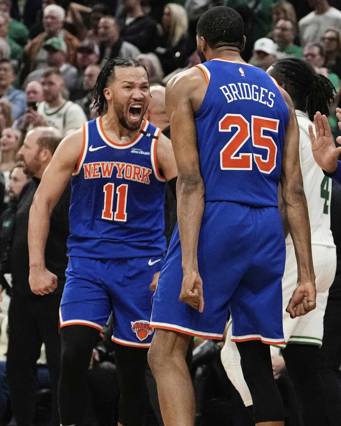 Knicks come from 20 down, beat Celtics 108-105 in OT as Bridges' steal preserves Game 1 win | iNFOnews.ca Knicks come from 20 down, beat Celtics 108-105 in OT as Bridges' steal preserves Game 1 win | iNFOnews.ca