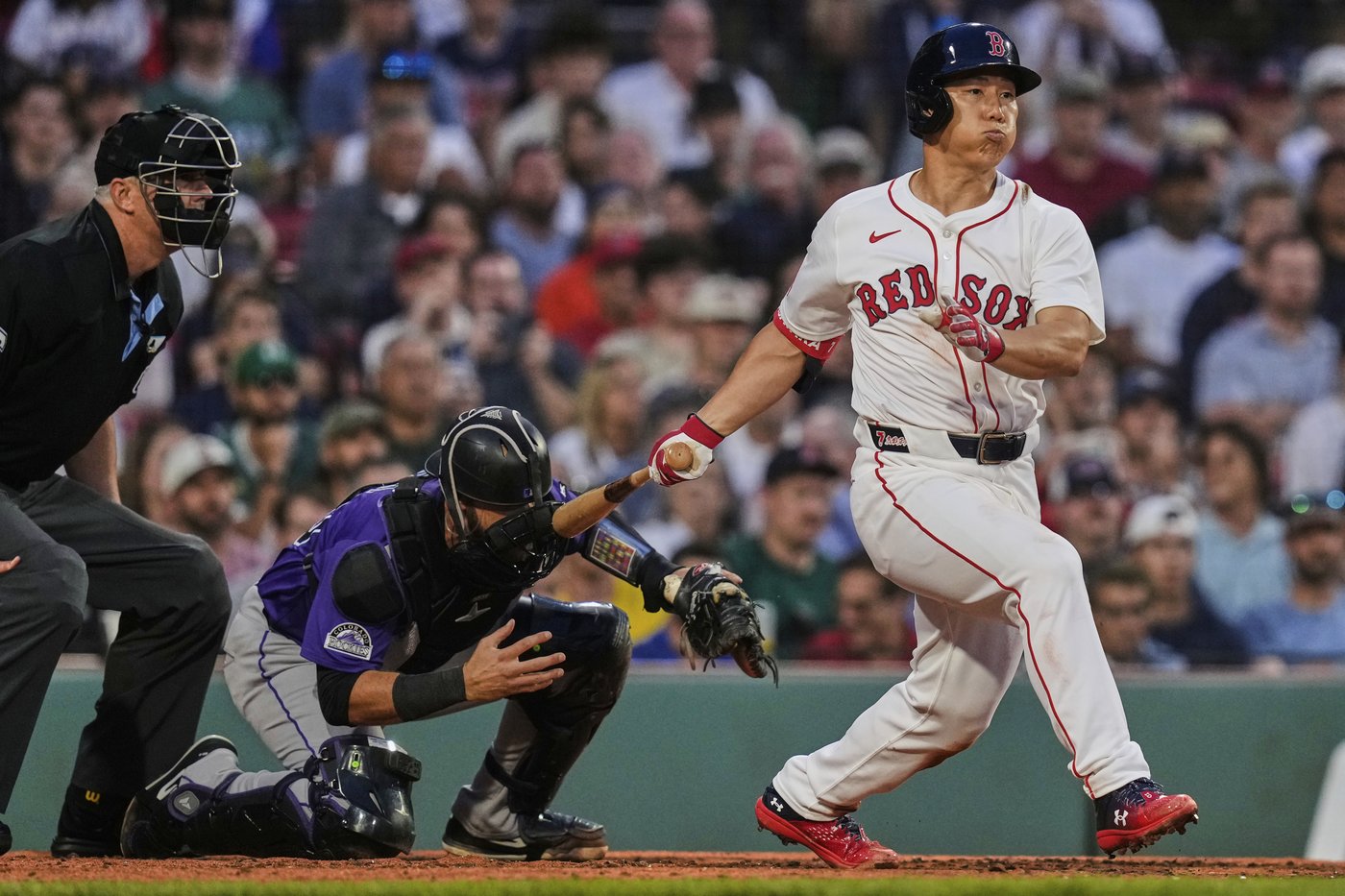 Yoshida leads Red Sox to sweep of Rockies with 10-2 win | iNFOnews.ca