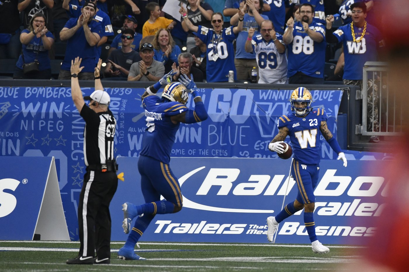 Jefferson, Harris, Riders' O-line get top marks in CFL's Week 9 honour roll | iNFOnews.ca