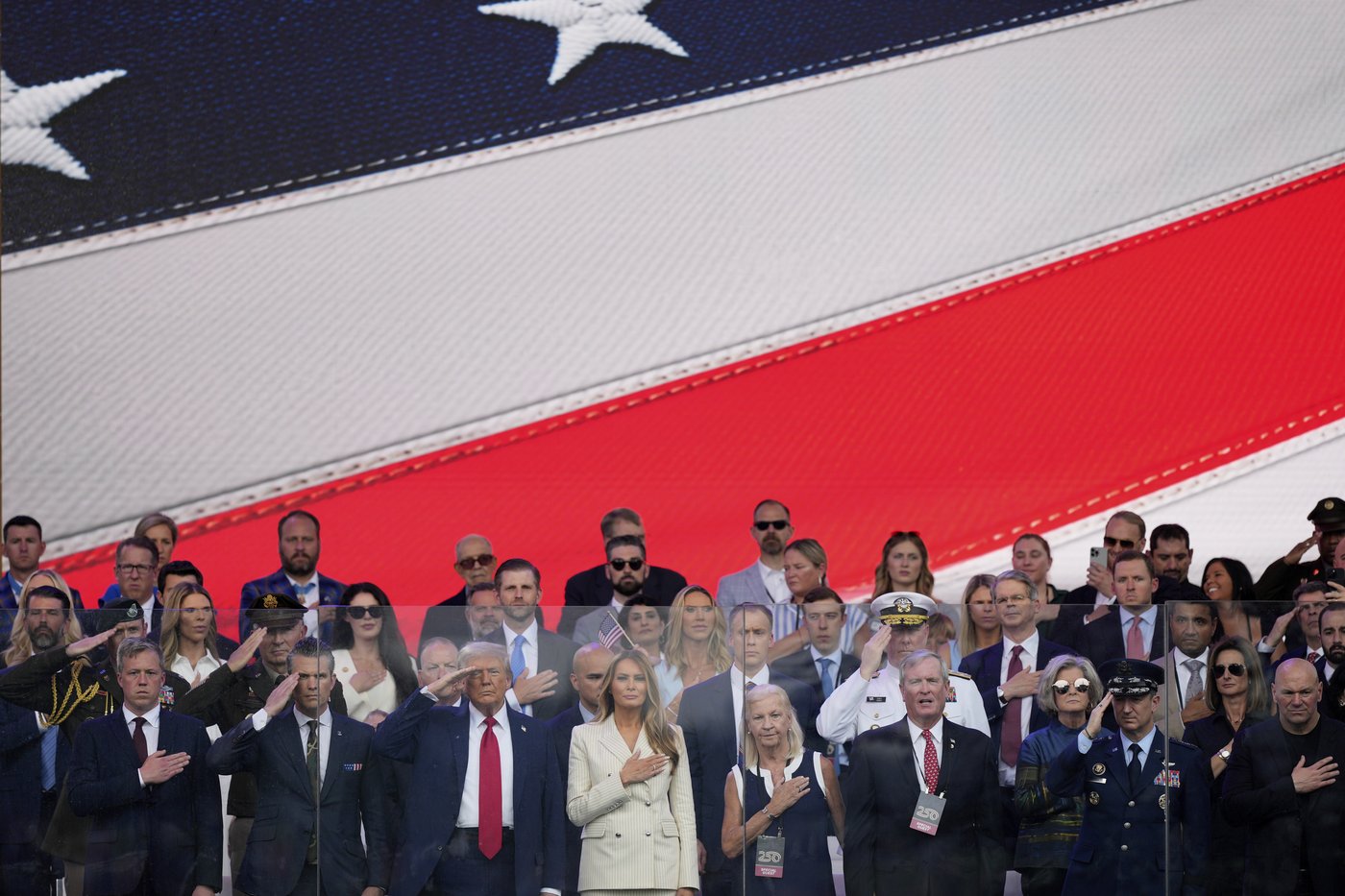 Military parade rolls through DC as 'No Kings' protesters across US decry Trump | iNFOnews.ca