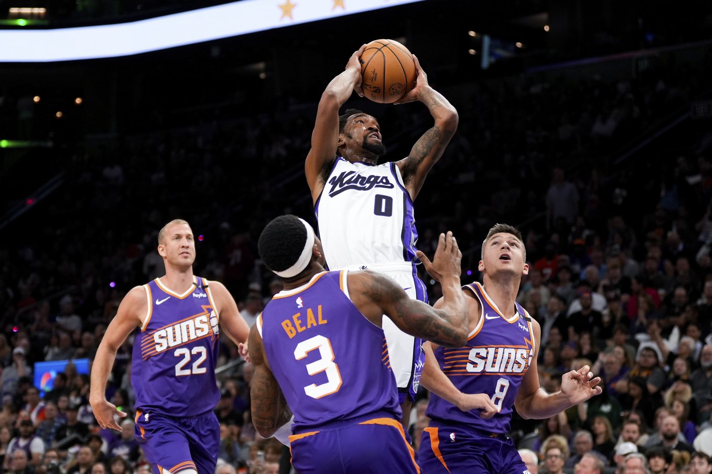 DeRozan scores 34, Kings rally to win in OT 127-118, ending Suns' win streak at 7 | iNFOnews.ca DeRozan scores 34, Kings rally to win in OT 127-118, ending Suns' win streak at 7 | iNFOnews.ca