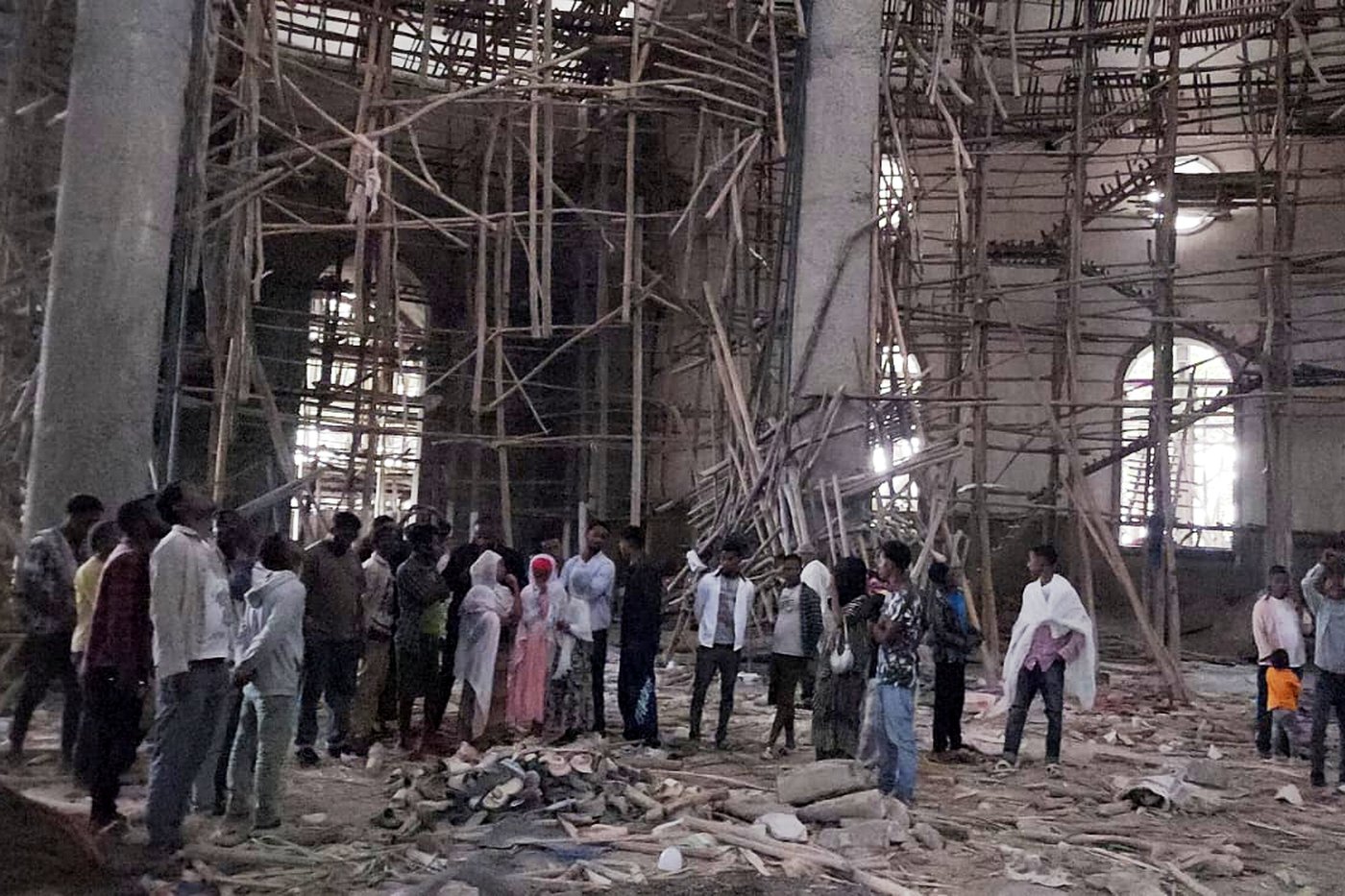 A collapse at a church under construction in Ethiopia kills at least 25 worshippers | iNFOnews.ca A collapse at a church under construction in Ethiopia kills at least 25 worshippers | iNFOnews.ca