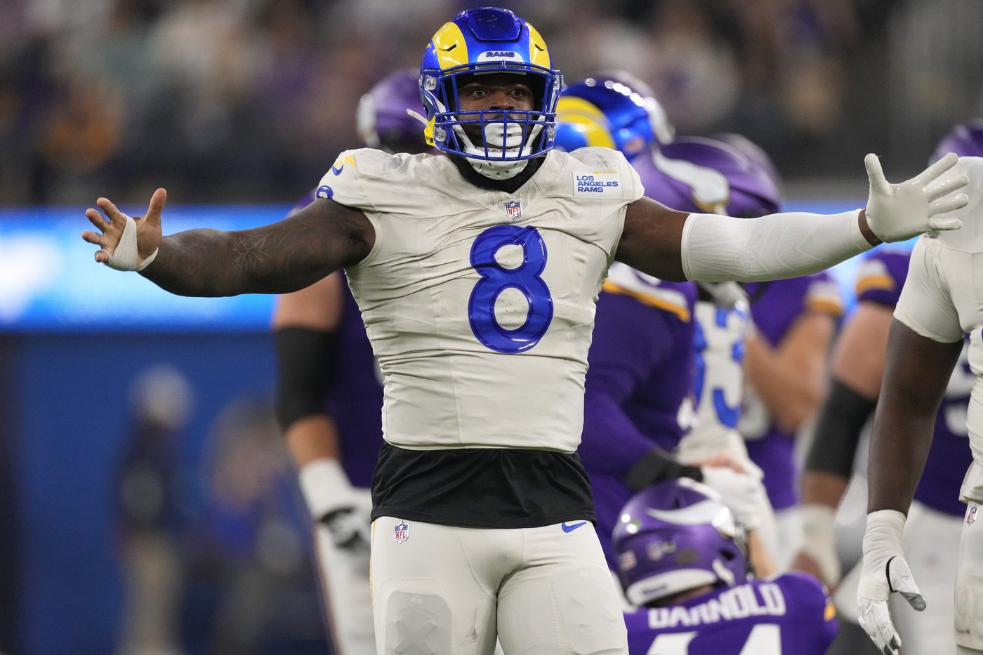 Rookie Jared Verse is a battering Ram, sacking QBs and talking a great game for Los Angeles | iNFOnews.ca Rookie Jared Verse is a battering Ram, sacking QBs and talking a great game for Los Angeles | iNFOnews.ca