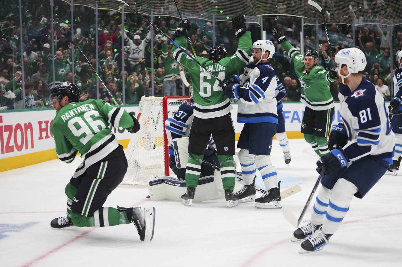 Rantanen nets goal and two assists as Stars ground Jets 5-2 to grab 2-1 series lead | iNFOnews.ca