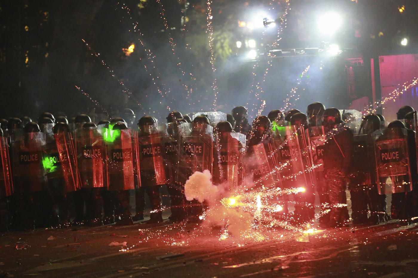 Protesters gather for third night of demonstrations after Georgia announces suspension of EU talks | iNFOnews.ca