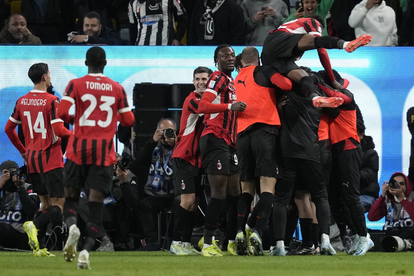 AC Milan beats Juventus 2-1 to progress to Super Cup final | iNFOnews.ca