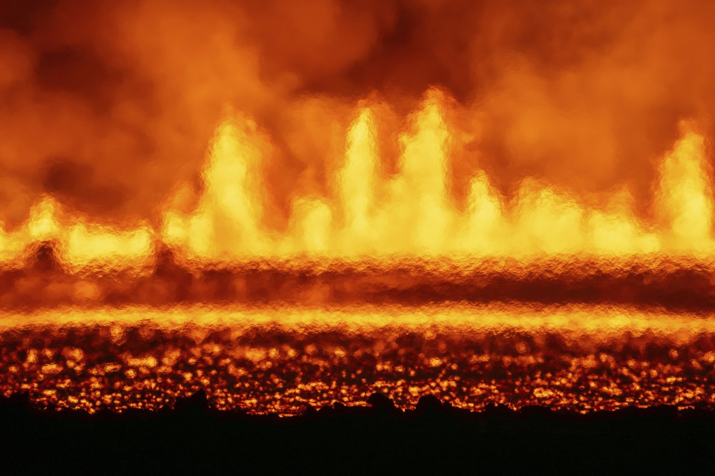 Volcano on Iceland's Reykjanes Peninsula erupts for the 7th time in a year | iNFOnews.ca