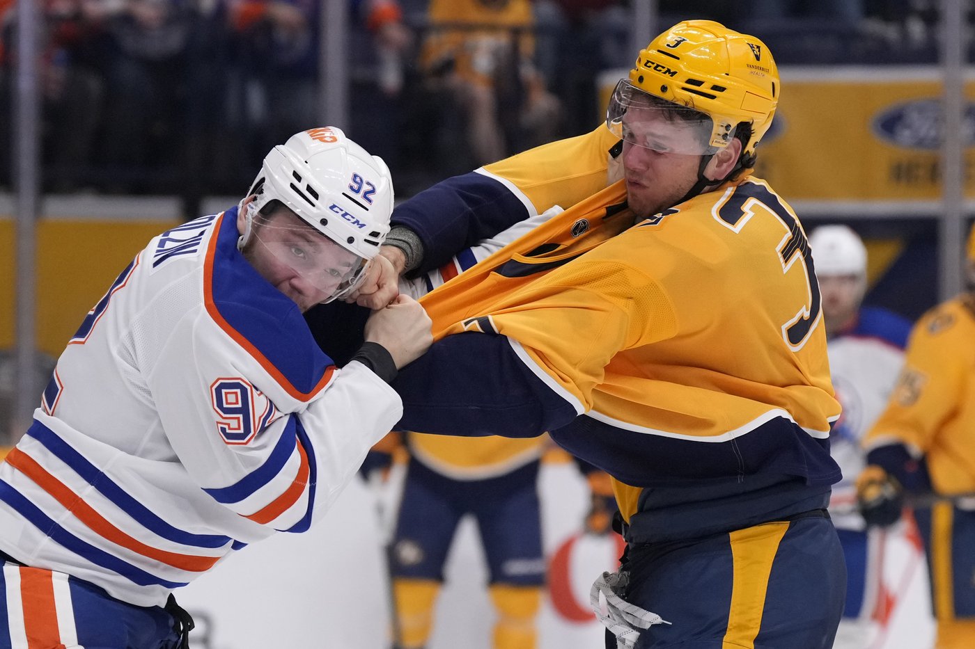 Draisaitl scores twice, assists another to lead Oilers to 5-1 win over Predators | iNFOnews.ca Draisaitl scores twice, assists another to lead Oilers to 5-1 win over Predators | iNFOnews.ca