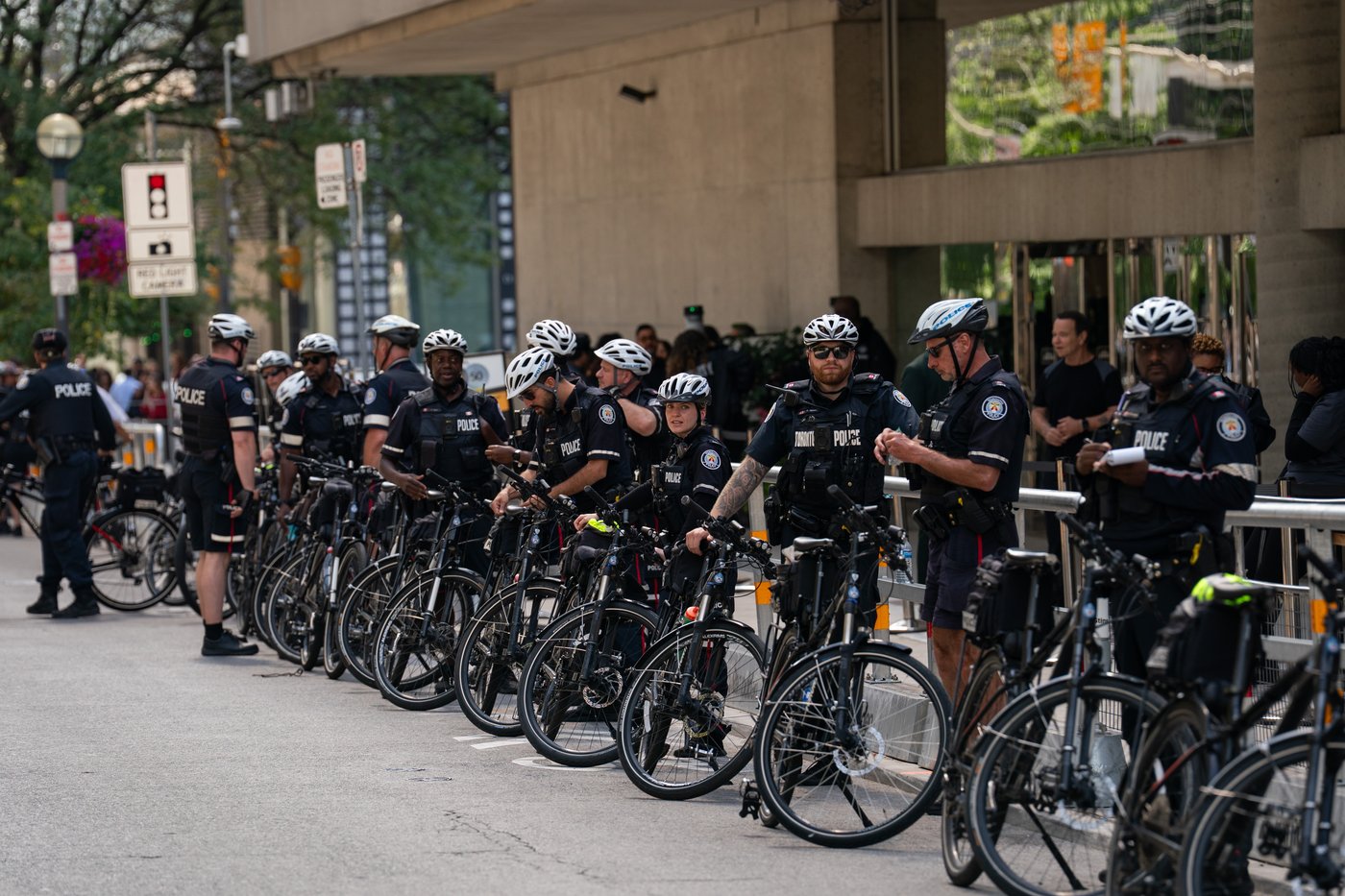 Tensions flare inside and outside TIFF theatre showing Oct. 7 documentary | iNFOnews.ca