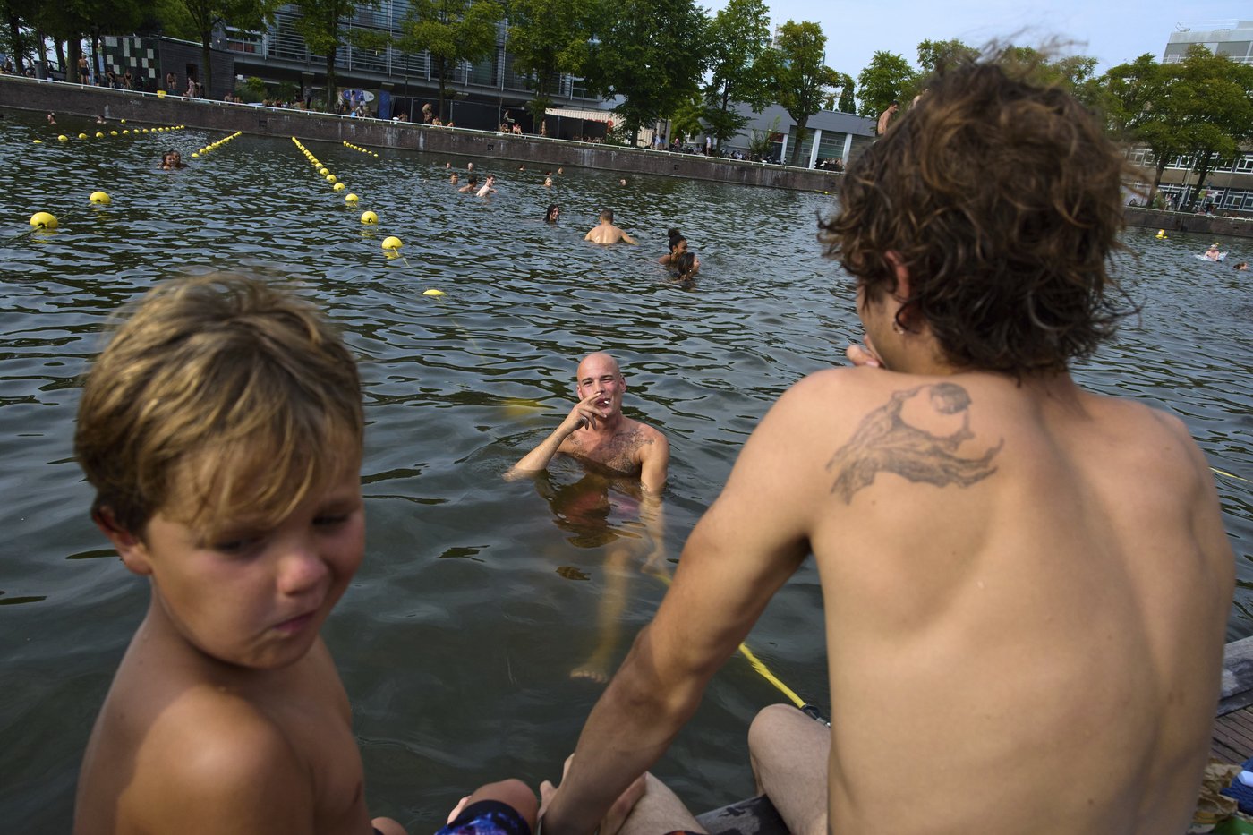 Surrounded by water, Dutch swimmers have plenty of places to cool off | iNFOnews.ca Surrounded by water, Dutch swimmers have plenty of places to cool off | iNFOnews.ca