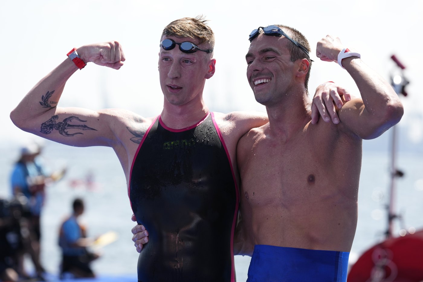 Open water program at swimming world championships gets started after two delays | iNFOnews.ca