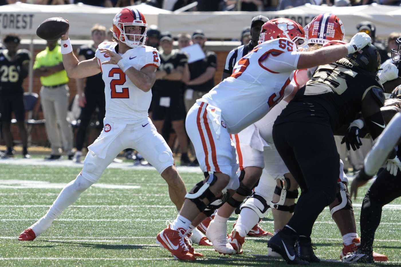 Klubnik and Mafah spark No. 10 Clemson in a blowout win at Wake Forest | iNFOnews.ca Klubnik and Mafah spark No. 10 Clemson in a blowout win at Wake Forest | iNFOnews.ca
