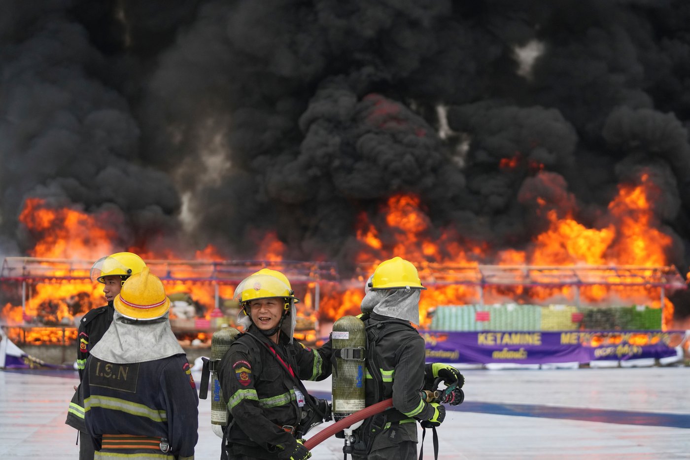 Myanmar burns confiscated drugs worth around $300 million | iNFOnews.ca Myanmar burns confiscated drugs worth around $300 million | iNFOnews.ca