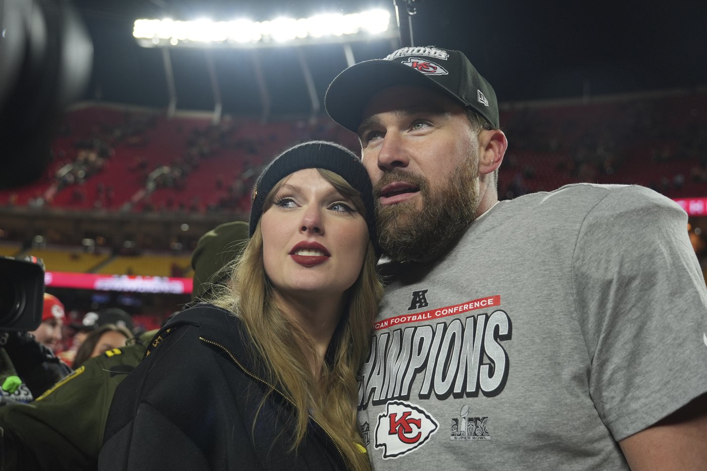 Taylor Swift is a good luck charm for soccer team hosting Travis Kelce's 1st game in Brazil | iNFOnews.ca