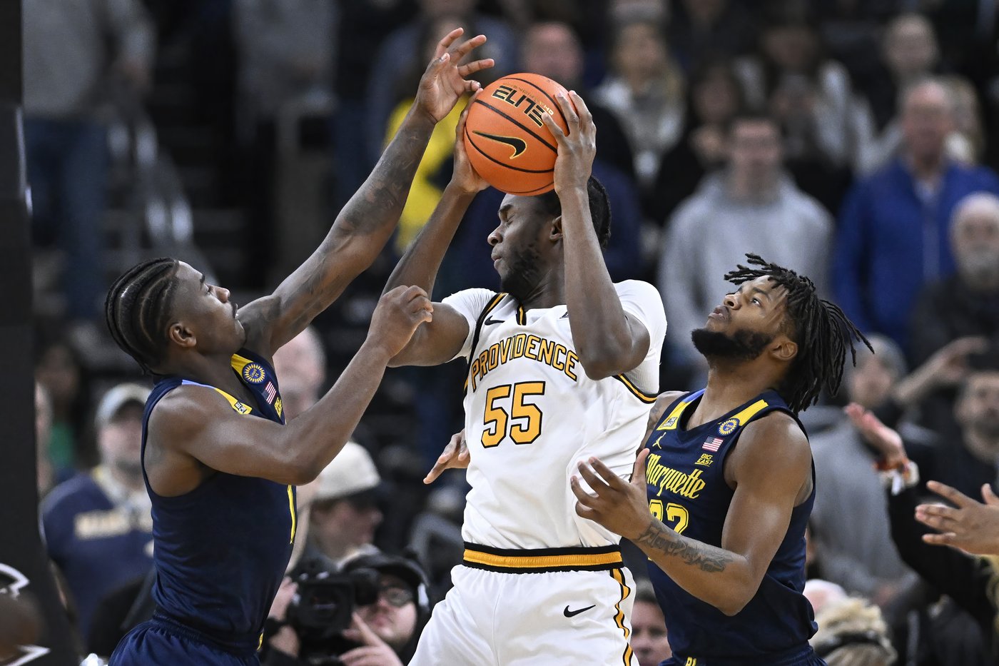 Kam Jones had 18 points and 10 assists to No. 8 Marquette to a 78-50 win over Providence | iNFOnews.ca Kam Jones had 18 points and 10 assists to No. 8 Marquette to a 78-50 win over Providence | iNFOnews.ca
