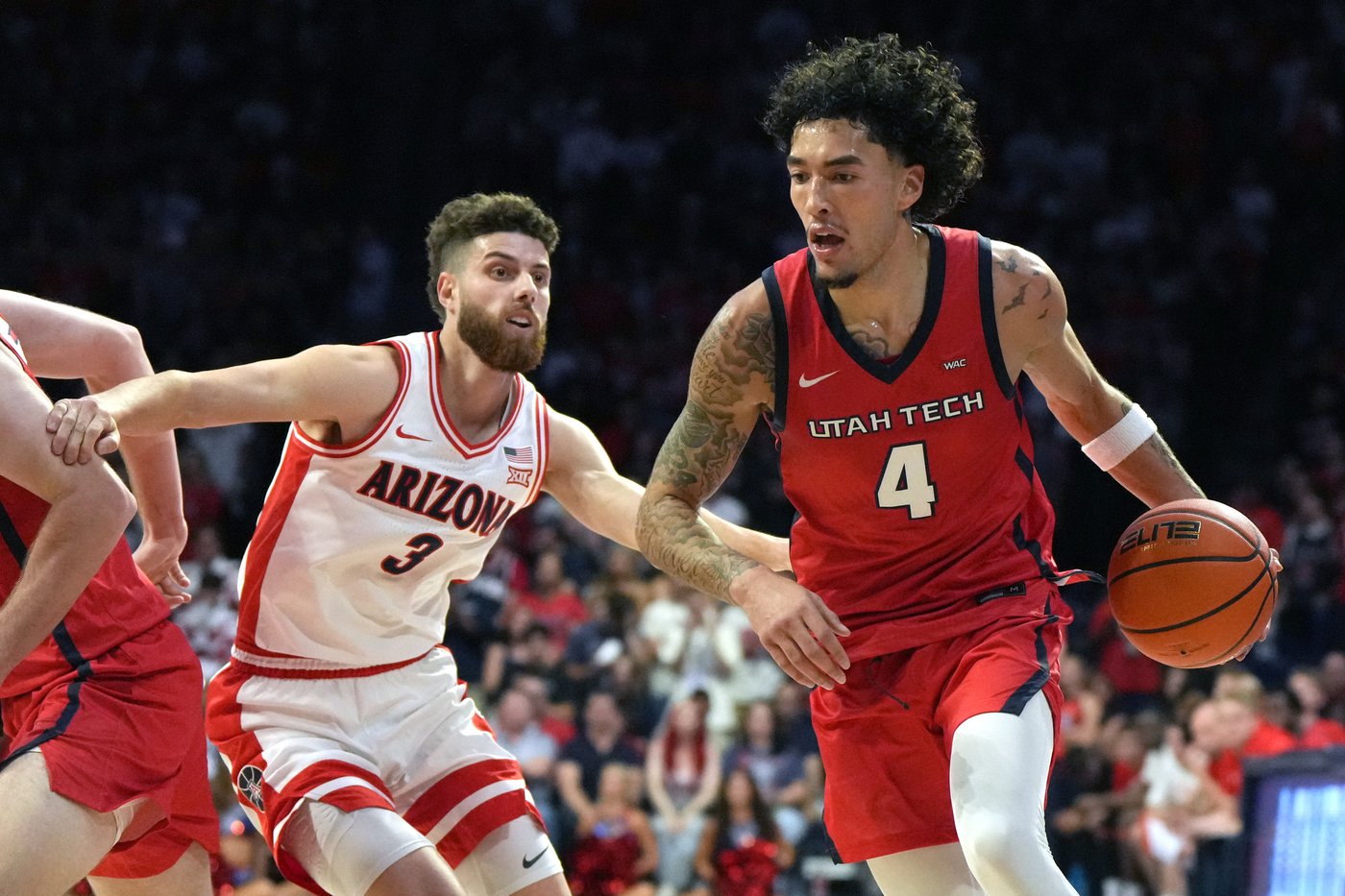 Tobe Awaka grabs 18 rebounds in double-double, No. 13 Arizona rolls over Utah Tech 93-67 | iNFOnews.ca