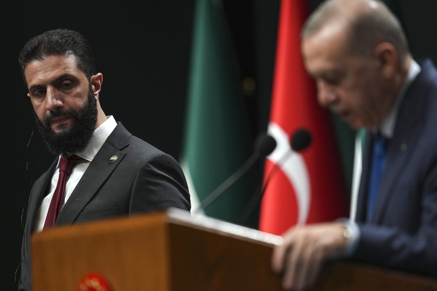 Syria's interim leader holds talks with key ally Turkey on his second international trip | iNFOnews.ca Syria's interim leader holds talks with key ally Turkey on his second international trip | iNFOnews.ca