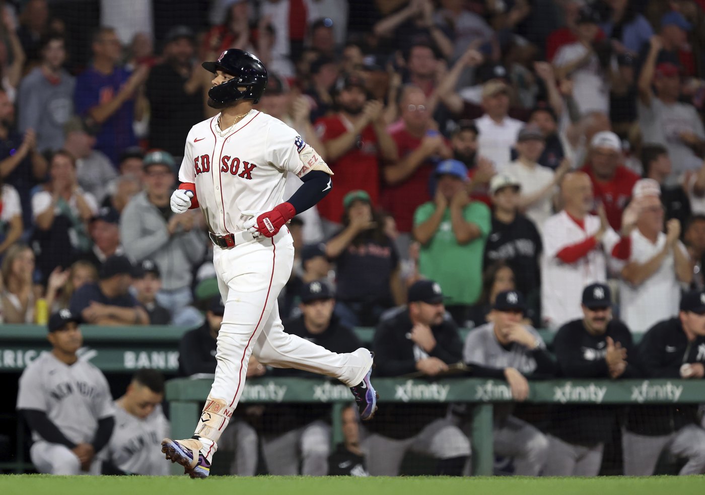Carlos Narváez’s solo HR caps 6-run 1st, Garrett Crochet fans 12 and Red Sox hold off Yanks 6-4 | iNFOnews.ca Carlos Narváez’s solo HR caps 6-run 1st, Garrett Crochet fans 12 and Red Sox hold off Yanks 6-4 | iNFOnews.ca
