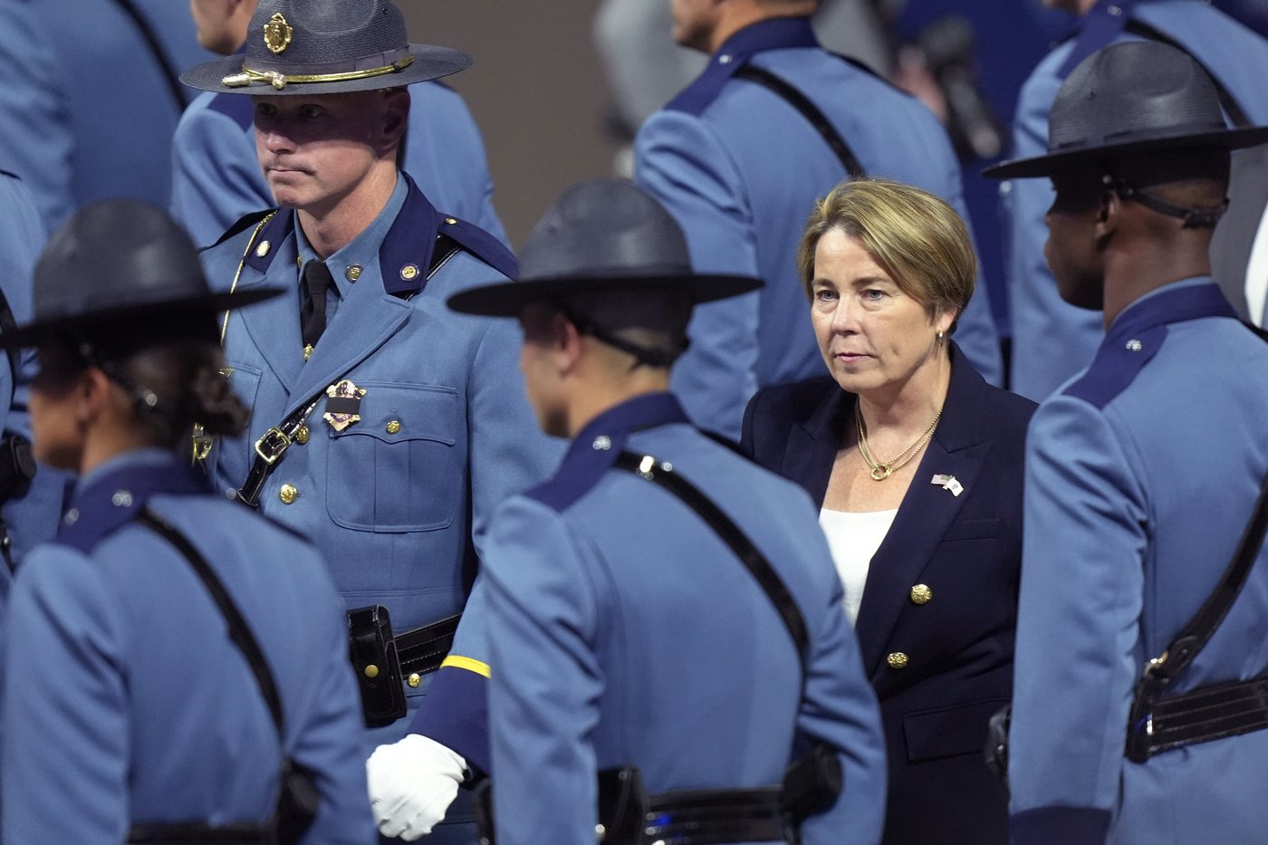State police graduation takes on somber tone as officials remember recruit who died | iNFOnews.ca