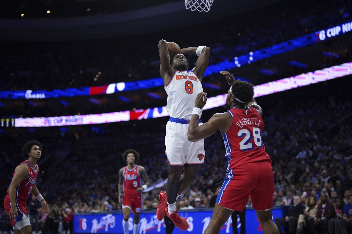 Anunoby leads Knicks past struggling 76ers 111-99 in Embiid's debut | iNFOnews.ca Anunoby leads Knicks past struggling 76ers 111-99 in Embiid's debut | iNFOnews.ca