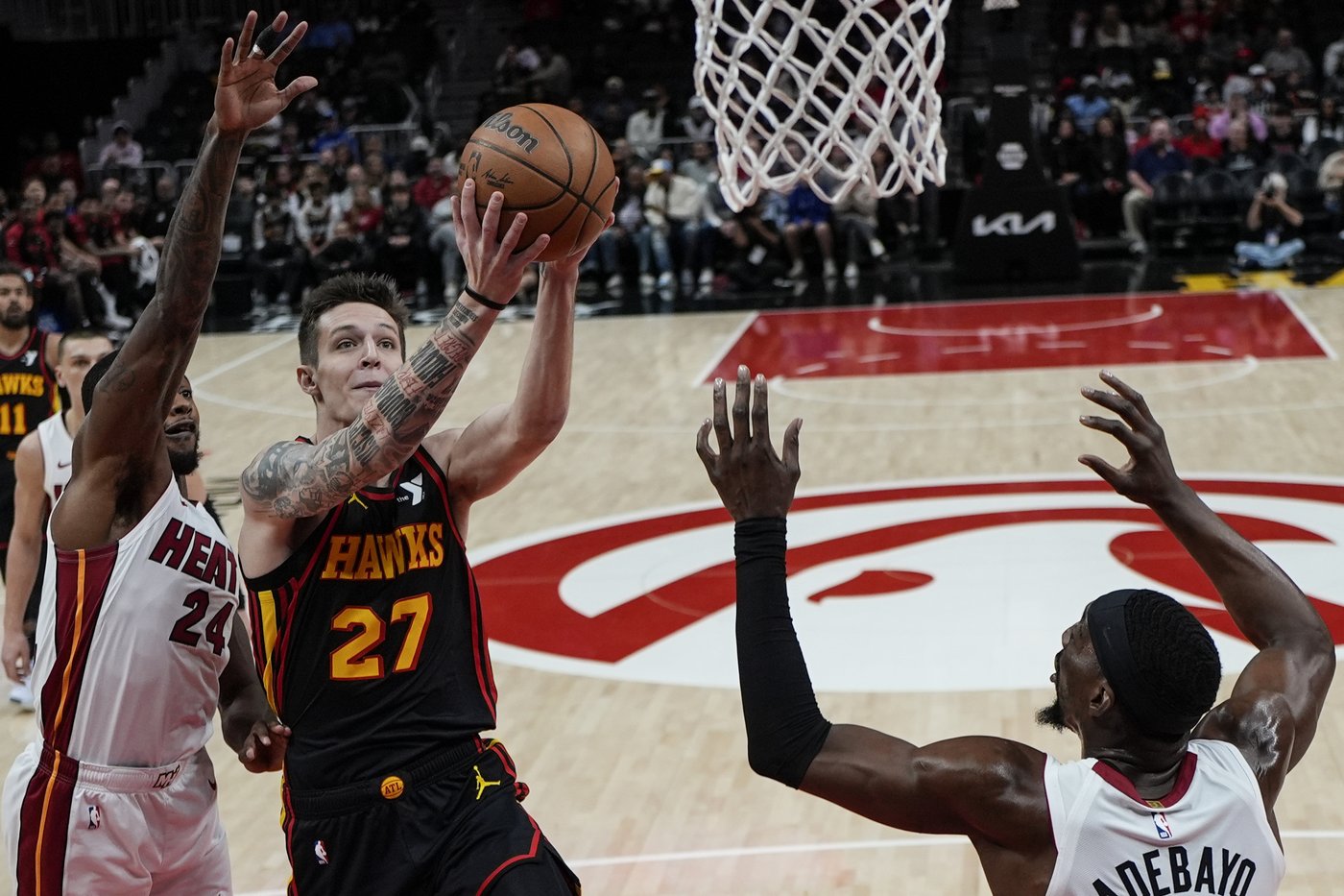 Jalen Johnson scores 28 to lead the Hawks over the Heat 120-110 | iNFOnews.ca Jalen Johnson scores 28 to lead the Hawks over the Heat 120-110 | iNFOnews.ca