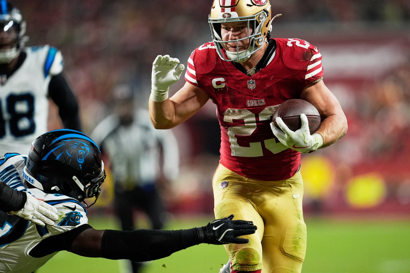 Christian McCaffrey's big night leads 49ers to 20-9 victory over Panthers | iNFOnews.ca Christian McCaffrey's big night leads 49ers to 20-9 victory over Panthers | iNFOnews.ca