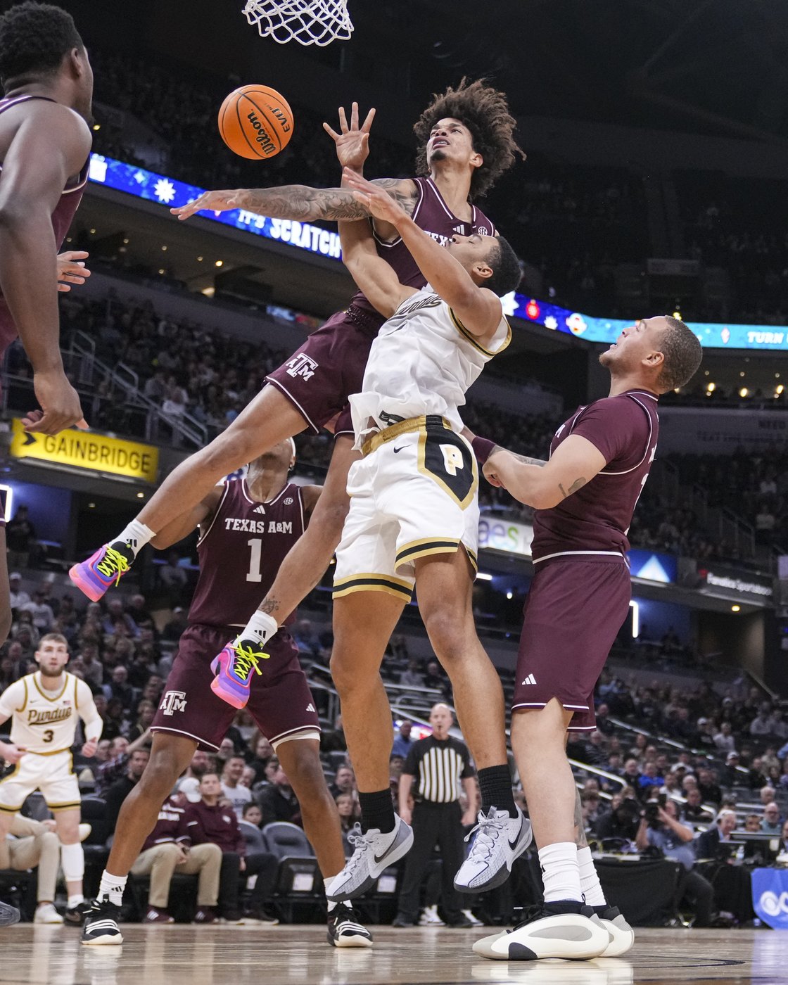 Pharrel Payne's big game helps No. 17 Texas A&M pull away from No. 11 Purdue 70-66 | iNFOnews.ca