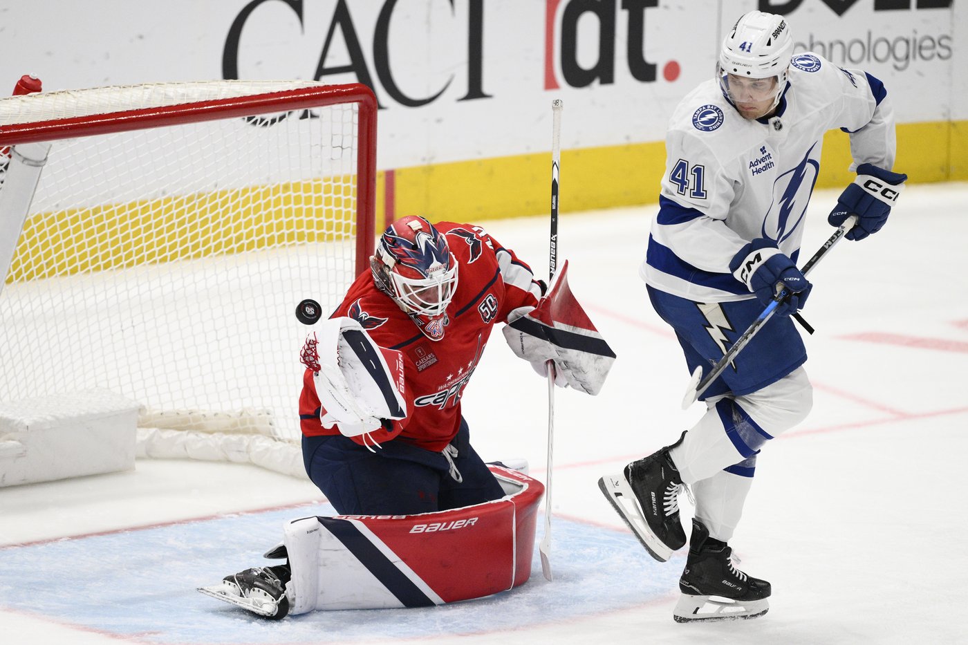 Despite Ovechkin scoring his 884th goal, Lightning beat the Capitals 3-1 for their 8th win in a row | iNFOnews.ca Despite Ovechkin scoring his 884th goal, Lightning beat the Capitals 3-1 for their 8th win in a row | iNFOnews.ca