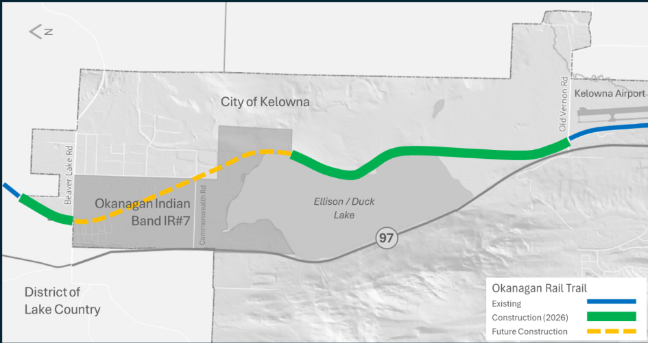 Missing piece of Okanagan Rail Trail in Kelowna to open this summer | iNFOnews.ca Missing piece of Okanagan Rail Trail in Kelowna to open this summer | iNFOnews.ca