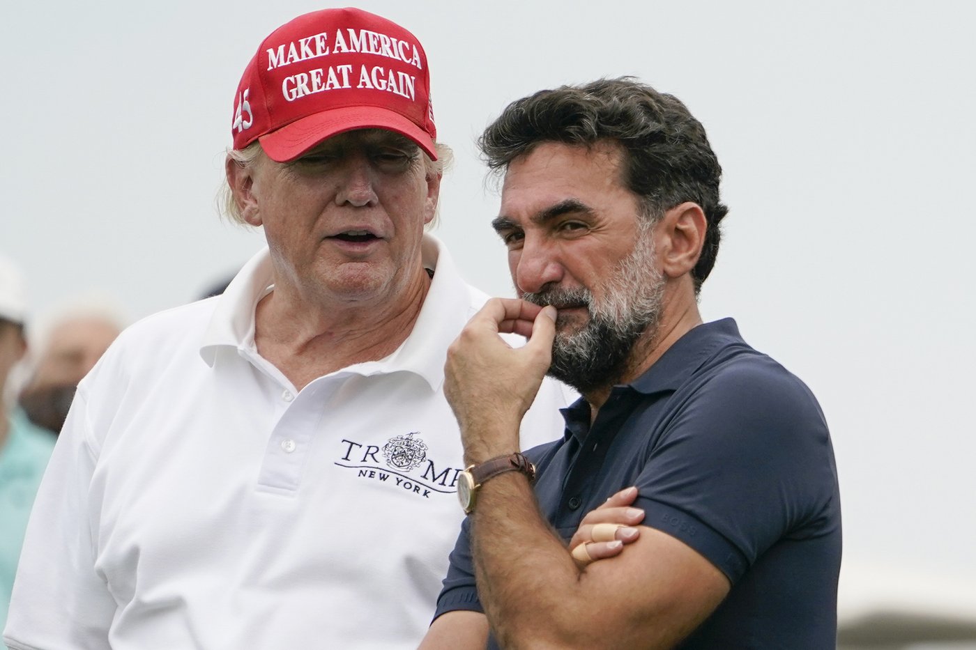Trump thinks he can fix golf's mess. He starts by playing golf with PGA Tour commissioner | iNFOnews.ca
