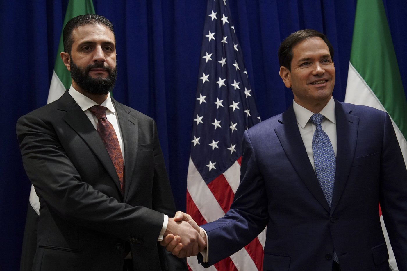 Rubio meets Syria's leader in New York as the country's isolation eases further | iNFOnews.ca Rubio meets Syria's leader in New York as the country's isolation eases further | iNFOnews.ca