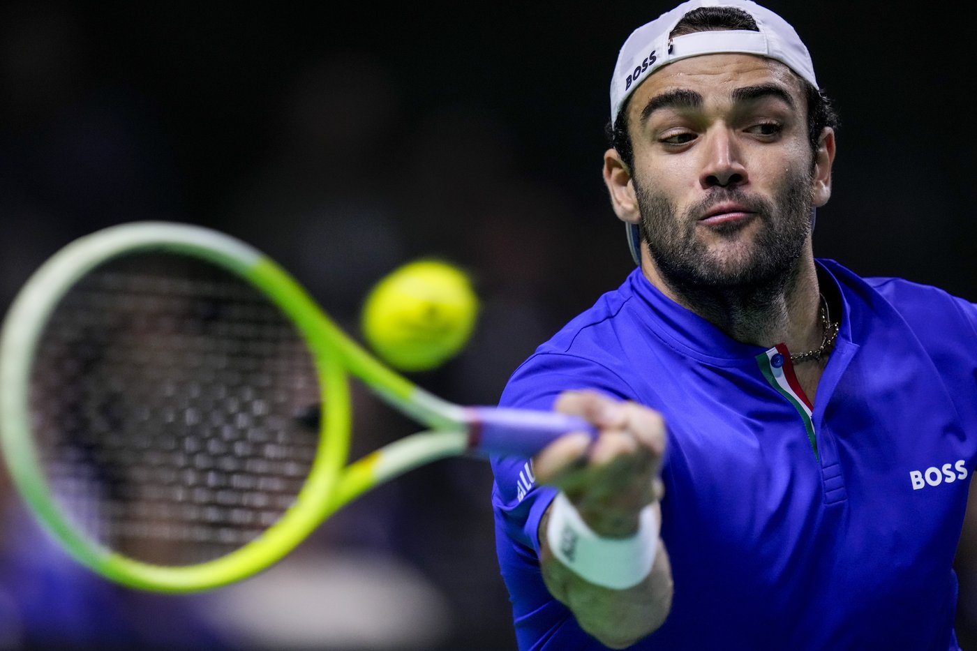 Matteo Berrettini gives Italy a 1-0 lead over the Netherlands in the Davis Cup final | iNFOnews.ca Matteo Berrettini gives Italy a 1-0 lead over the Netherlands in the Davis Cup final | iNFOnews.ca