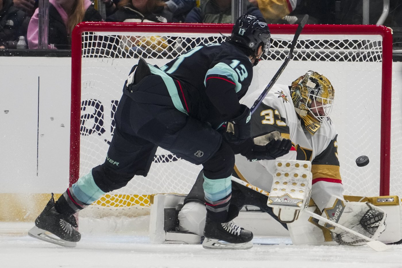 McCann scores in OT as Kraken beat Golden Knights 4-3 | iNFOnews.ca