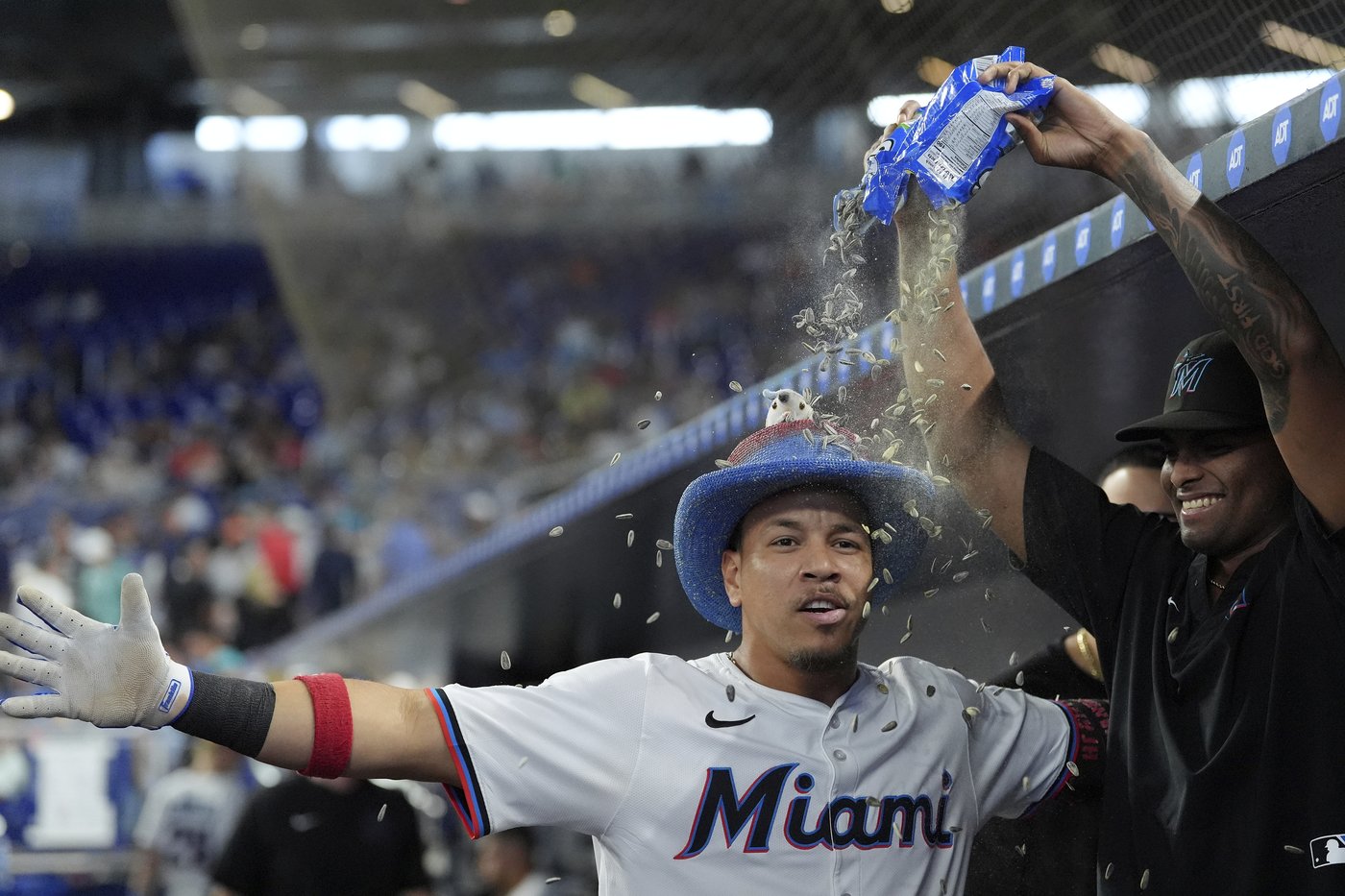 Edwards gets 4 hits, Pauley and Hernández hit solo HRs, Marlins beat Astros 6-4 | iNFOnews.ca