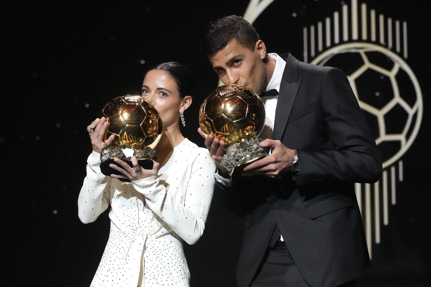 Spaniards Rodri and Bonmatí win Ballon d'Or award as Real Madrid snubs ceremony | iNFOnews.ca
