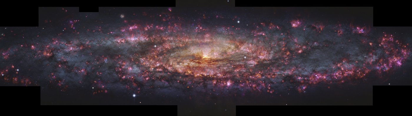 This photo of the nearby Sculptor galaxy spans 65,000 light years | iNFOnews.ca This photo of the nearby Sculptor galaxy spans 65,000 light years | iNFOnews.ca