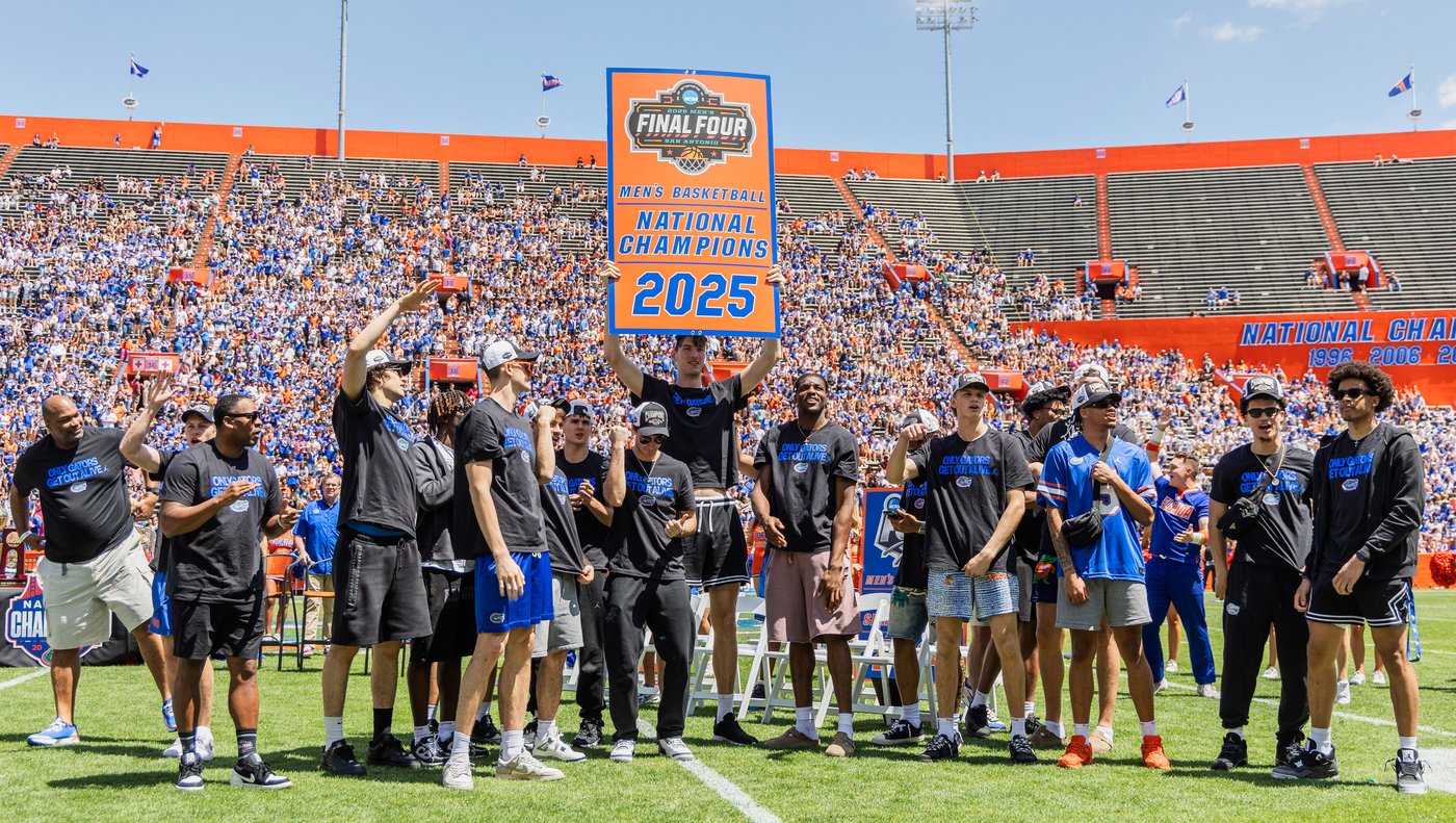 Florida gets another championship celebration, this one in the Swamp in front of nearly 60K | iNFOnews.ca Florida gets another championship celebration, this one in the Swamp in front of nearly 60K | iNFOnews.ca