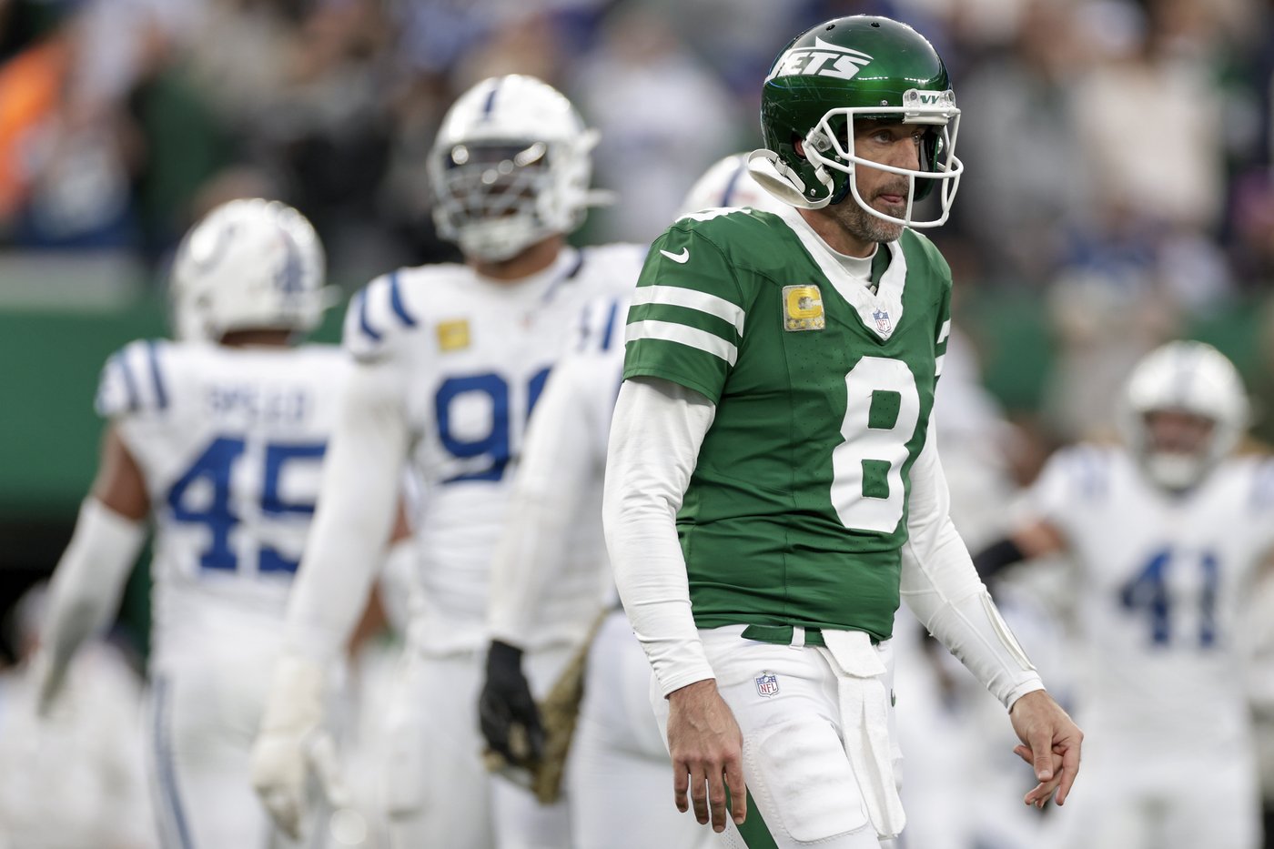 Jets head into their bye 'angry, frustrated' after blowing a late lead and losing to the Colts | iNFOnews.ca Jets head into their bye 'angry, frustrated' after blowing a late lead and losing to the Colts | iNFOnews.ca